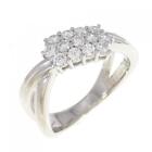 Authentic Pt Diamond Ring 0.53Ct  #260-006-584-3710
