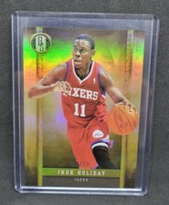 2011-12 Gold Standard #97 Jrue Holiday 9/10 PLATINUM GOLD PARALLEL SIXERS BUCKS