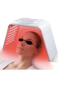 Foldable Red Light LED Face Therapy Rejuvenation Facial Skin Care Tool, 7 Colors - Picture 1 of 8