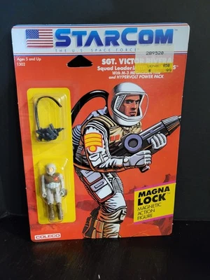 Sgt. Victor Rivera 1986 STARCOM Vintage Coleco MOC NEW - Image 1 of 2