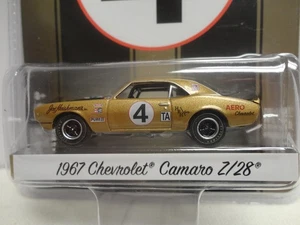 Chevy Camaro 1967 Greenlight dorado '67 con RR exclusivo de hobby muy primero Z/28 - Imagen 1 de 3
