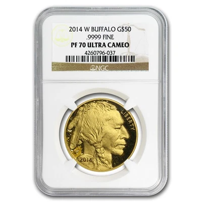 2014-W 1 oz Proof Gold Buffalo PF-70 NGC - Image 1 of 3