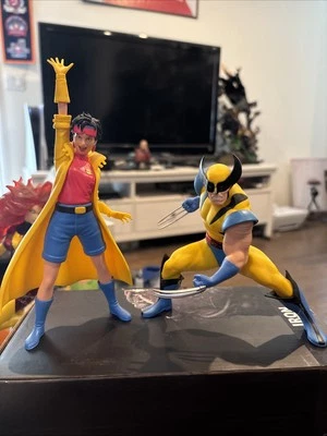 Marvel X-Men '92 ArtFX+ Wolverine & Jubilee Statue 2-Pack - Image 1 of 2