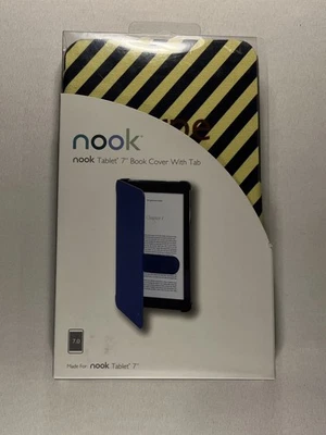 NOOK Tablet 7 Book Cover with Tab- in Striped Carpe Diem - New NIB - Image 1 of 4