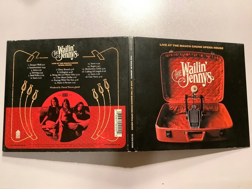 The Wailin' Jennys - Live At The Mauch Chunk Opera House компакт-диск 2009 Folk Red House - Изображение 1 из 4