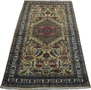 Vintage Ardebil 283 x 168cm Ardabil Bidjar Herati Mahi Rug Carpet Orientteppich - Bild 1 von 9