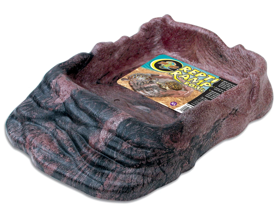 ZOO MED Repti Ramp Bowl - Wassernapf mit einer Rampe 24x20x6cm