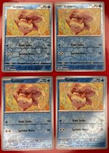 4x Pokemon TCG Golden 118/165 Reverse Holo S&V 151 Englisch Karte 2023 NM - Bild 1 von 2