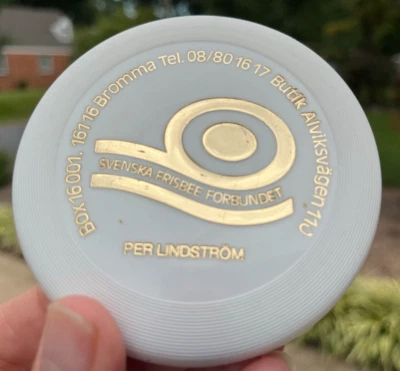 Vintage Svenska Denmark MINI Disc Golf Frisbee #611  (Free Innova Pin) Wham-O - Image 1 of 4