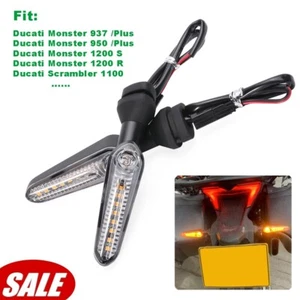 For Ducati Panigale 955 V2 1100 V4 /S Rear LED Turn Signal Light Indicator Flash - Picture 1 of 24