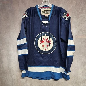 Reebok NHL Winnipeg Jets StopNicki 8 maglia hockey uomo cinturino 50 L - Foto 1 di 10