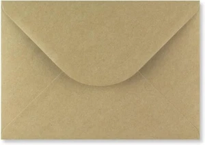 C5 Vintage braun recycelt 162x229 mm braun Fleck Kraft 110 gm Umschläge - Bild 1 von 2