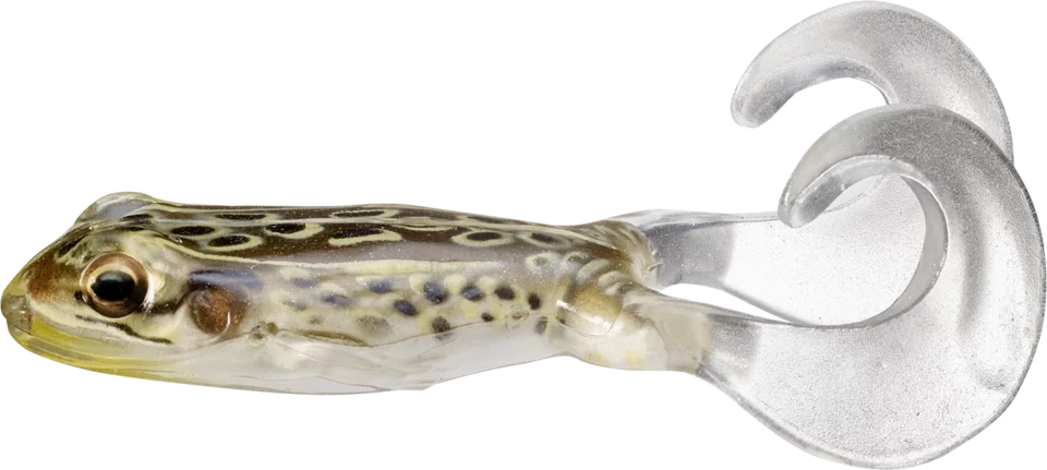 Live Target Freestyle Frog Topwater Soft Plastic Realistic Soft Frog Bass Bait - Image 1 of 1