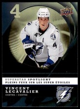 2008-09 McDonald's Upper Deck Superstar Spotlight Vincent Lecavalier #2 R98