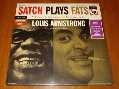 SATCH PLAYS FATS LOUIS ARMSTRONG LP *LTD* PURE PLEASURE 180g HQ VINYL EU New - Image 1 of 2