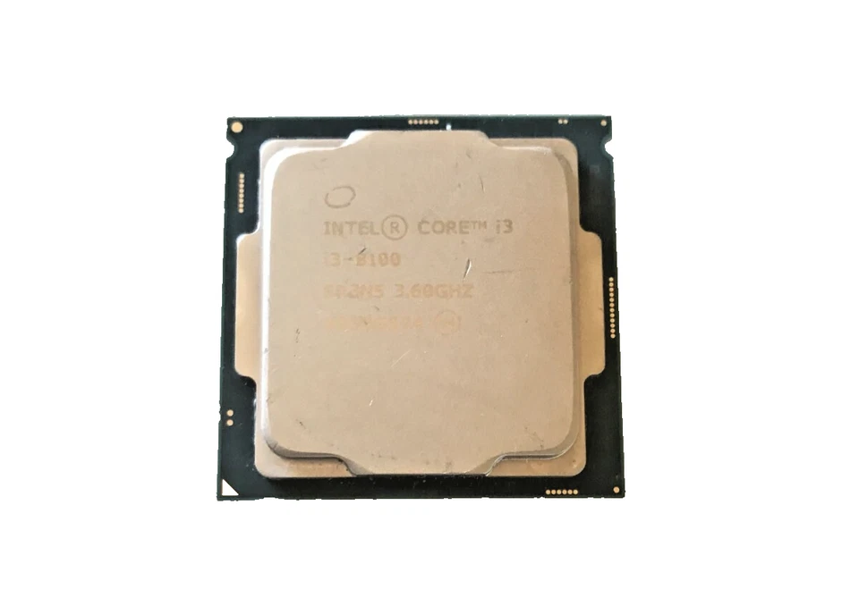Intel Core i3-8100 (SR3N5) 3.6GHz Quad-Core LGA 1151 (Socket H4) CPU / Processo - Image 1 of 1