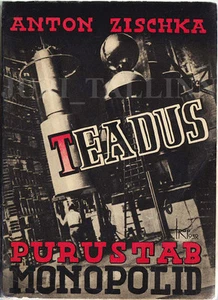 AVANT-GARDE PHOTOMONTAGE Cover M. PORT "Science Crushes Monopolies" ESTONIA 1940 - Imagen 1 de 8
