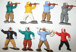 TIMPO TOYS - varie figure eschimesi - Foto 1 di 9