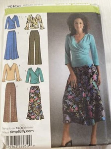 Simplicity Sewing Pattern 4095 Misses Ladies Skirt Pants Size BB 20-28 Uncut - Picture 1 of 2