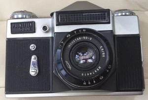 Zenith Prinzelex 500E analoge Kleinbild-Spiegelreflexkamera Vintage UdSSR 50mm IndustarF3.5-F16  - Bild 1 von 15