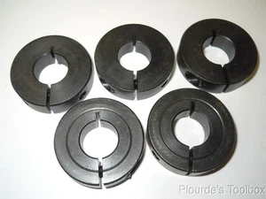 Lot (5) Boston Gear 5/8" ID x 1-1/2" OD One-Piece Clamp Collars, CSC62, 49008 - Picture 1 of 4