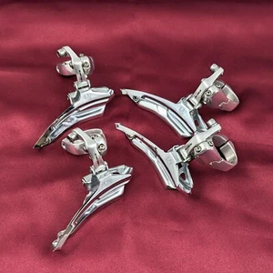 Vintage Campagnolo Veloce Clamp 35mm Front Derailleur 9 Speed Triple Italy NOS - Picture 1 of 5