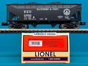 6-11857 Lionel Baltimore & Ohio Die-Cast Hopper 2 Pack O/O27 B & O New - Picture 1 of 3