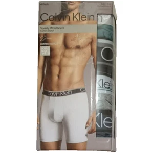 Calvin Klein Men's Cotton Stretch Boxer Brief 4-Pack Limited Edition Size XL New - Picture 1 of 8