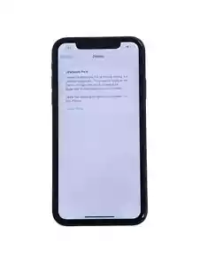 Apple iPhone 12 mini 64GB Unlocked Black Good Condition DISPLAY MESSAGE DEFECT - Picture 1 of 2
