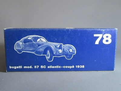 A494 Rio 78 Italia Scatola Vuota Per 1938 Bugatti Type 57 SC Atlantic Coupé 1:43 - Immagine 1 di 4
