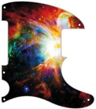 Pickguard to fit Fender Graphic Telecaster Guitar 5 Hole ESQUIRE Orange Nebula 2