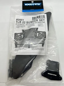 Exotek Racing 2001 TLR 22 1.0-5.0 Front Drag Racing Front Bumper Set W/Foam - Picture 1 of 5