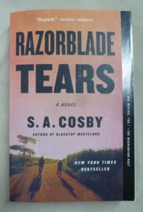 S.A. Cosby novel - RAZORBLADE TEARS - Target Book Club Softcover - Free Shipping - Picture 1 of 2