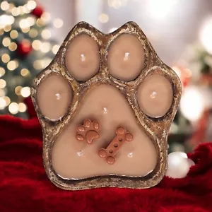 Dog Paw Dough Bowl Candle All Natural Soy Wax - Picture 1 of 20