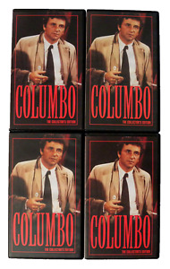 Lot of 4 Columbo Columbia House Collector's Edition VHS Tapes