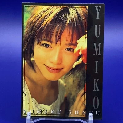Yumiko Shaku Japanese Gravure Idol Trading Card No.69 Made In Japan F/S - Image 1 of 4