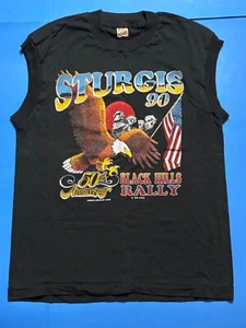 Vintage '90 Sturgis T-Shirt Tank Top ~ Medium - Picture 1 of 3
