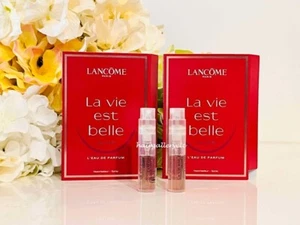 2 Lancôme La vie est belle L'Elixir EDP Perfume Spray Sample Vial 1.2 ml FRESH - Picture 1 of 1