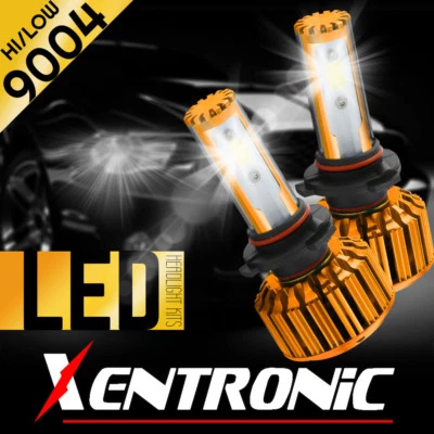 XENTRONIC LED HID Headlight Conversion 9004 HB1 6000K 1988-1993 Pontiac LeMans - Image 1 of 4