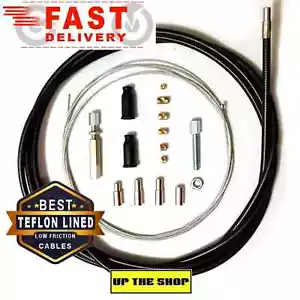 Venhill Universal Motorcycle Teflon Throttle Cable Kit 2.35m x 6mm , U01-4-102 - Picture 1 of 13