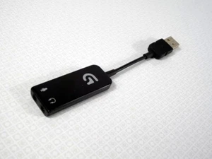 Logitech USB extern Audio Soundkarte G430 universal - Bild 1 von 2