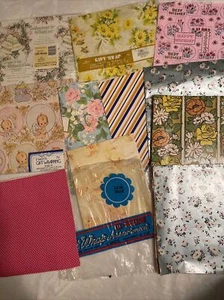 Large Lot Of Vintage All-occasion Square Wrapping Paper Made In USA - Picture 1 of 7
