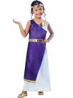 Filles enfants déesse grecque toge romaine fille robe fantaisie livre costume jour semaine neuf