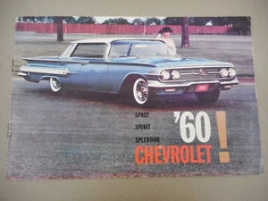 1960 CHEVROLET SALES BROCHURE - Picture 1 of 1