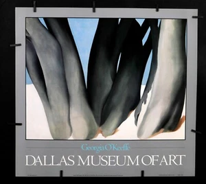 Georgia O'Keeffe - Bare Tree Trunks with Snow, 1946 - 1988 - Offset Poster - Bild 1 von 9
