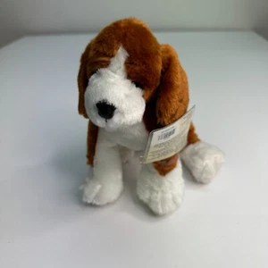 Ganz Webkinz Beagle HM141 Peluche Cucciolo Cane 8" Giocattolo con Codice - Foto 1 di 7