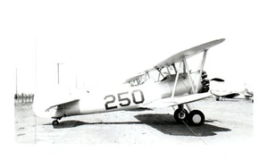 Boeing Stearman PT biplano aereo aereo fotografia d'epoca 5x3,5" 250 - Foto 1 di 2