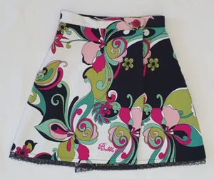 Girls Skirt A-Line Wrap Lace Multicoloured Bubble Girl Adjustable Waist Size 10 - Picture 1 of 24