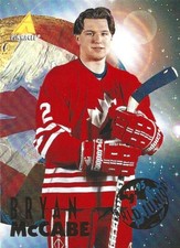 1994-95 Pinnacle Team Canada #523 Bryan McCabe rookie, Toronto Maple Leafs