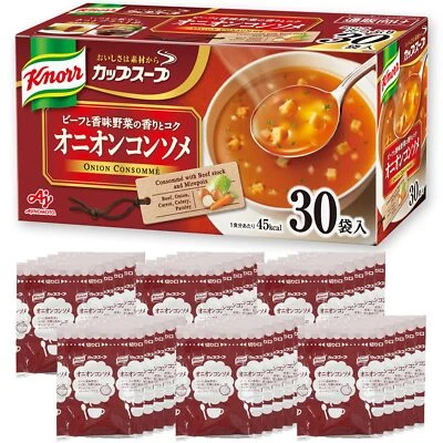 AJINOMOTO JAPAN Knorr cup soup Onion Consomme Soup 30 packs Japan F/S